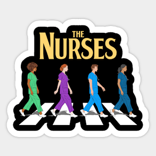 Retro Nurse Gifts Nurse Week Gifts Funny Nurse Sticker